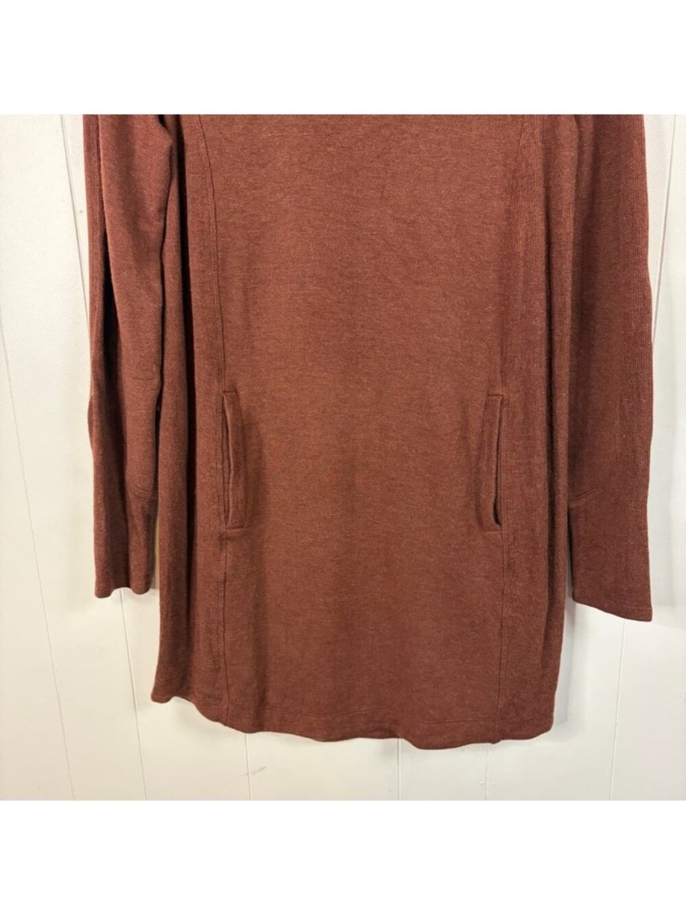 Athleta Balance Long Sleeve Sweater Dress Pockets Soft size Small Loungewear - Picture 3 of 11